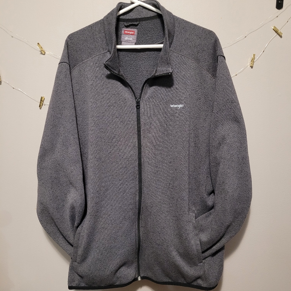 Wrangler Outdoor Grey Zip sweater